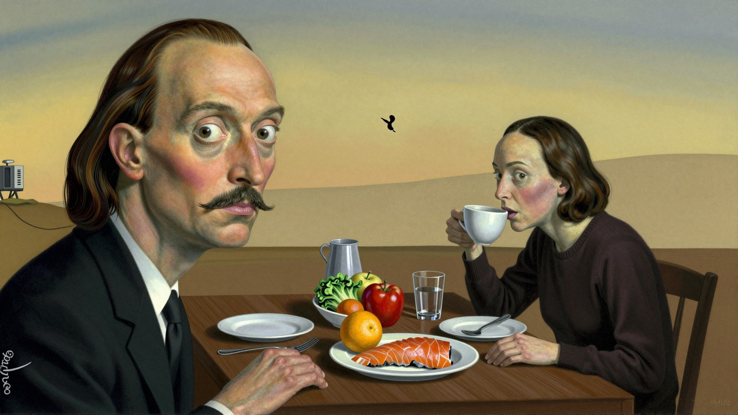 Fig. 3 AI-generated image of Mary B.'s distorted smells and tastes.